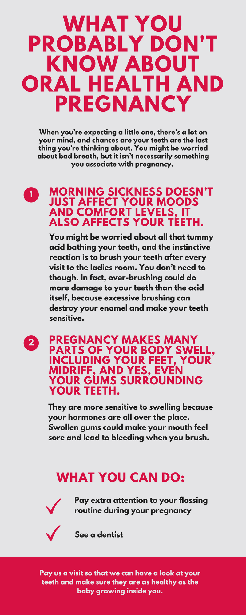 What You Probably Don’t Know About Oral Health and Pregnancy